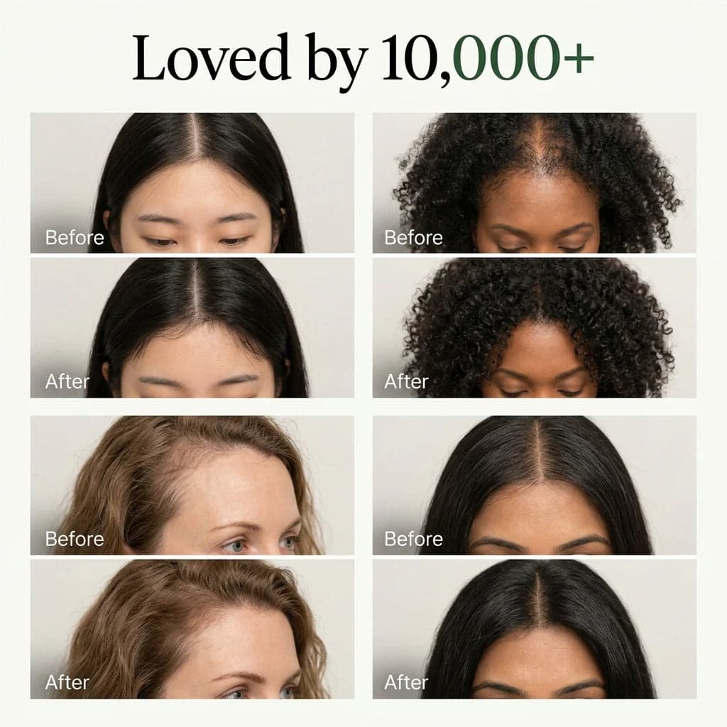 Customer partings, before and after